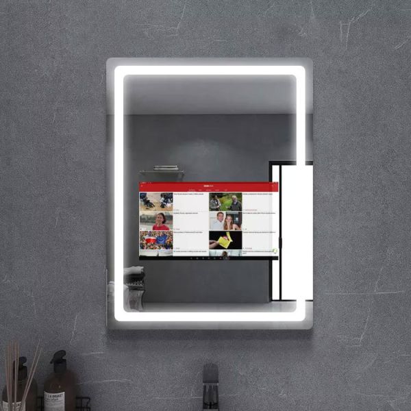 China 10-Point Multi-Functional Smart Mirror with Wi-Fi/Bluetooth Connectivity and 5ms Response Time factory