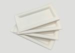 Sugarcane Rectangle Dinner 10"×5” Biodegradable Food Trays