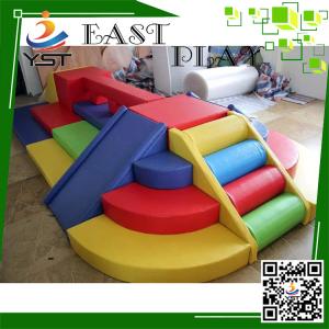 China Multi Color Kids Soft Foam Blocks PVC Software Material Easy Assembly factory