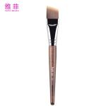 TOUCH UP 04 Foundation Brush Synthetic Hair Copper Multi-Functional Angled