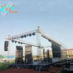 Spigot Aluminum Lighting Truss For Concert Event Silver 50*3mm Main Tube