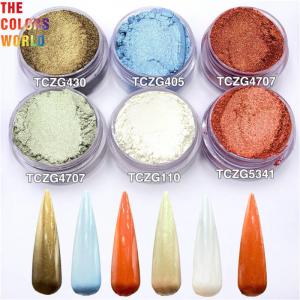 China Eco Friendly Colorshift Pearl Pigment , Nails Powder Pigment For Soap Making factory