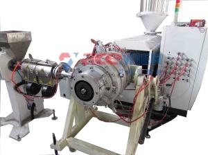 China 160mm 200kgs/H PPR PE ABS Plastic Pipe Extrusion Line factory