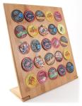 Multifunction Wood Racks And Holders Bamboo Coffee Sugar Tea Filter Holder