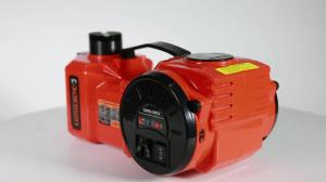 China digital meter Electric Hydraulic Car Jack , 15A Cylindrical Hydraulic Jack factory
