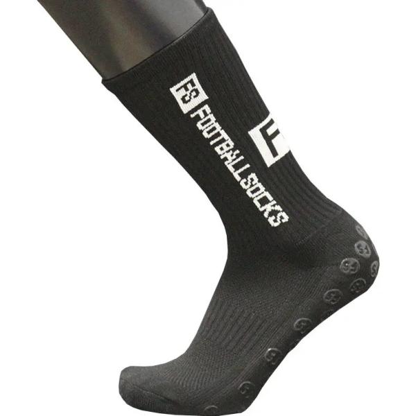 Non Slip Soccer Socks for Adults Long Tube Crew Sport Bottom Grip Anti-slip