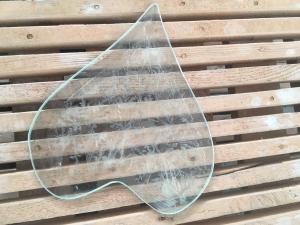 China 4 / 3 / 2 Mm Beveled Edge Picture Frame Glass Tempered Technical Curve Flat factory