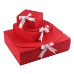 Shopping Gift Paper Shoe Clothing Storage Box Recycle Folding Gift Box with Logo