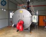 Industrial Oil Gas Fired Prepackaged Steam Boiler Plant Room For Heating