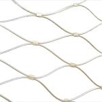 Wire Diameter 1.2mm to 4mm Commercial Safety 304 Stainless Steel Mesh Netting