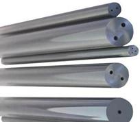 China Dual Straight Hole Tungsten Carbide Steel Rod Polished 3.2mm To 20.2mm factory