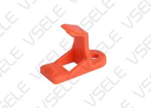 China PC Wire Junction Connector / Connector Carrier Orange Color 10*22.7*16.4mm factory