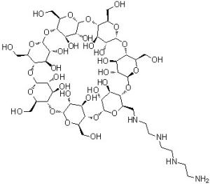 China 6A-[[2-[[2-[(2-Aminoethyl)amino]ethyl]amino]ethyl]amino]-6A-deoxy-beta-cyclodextrin [65294-33-9] factory