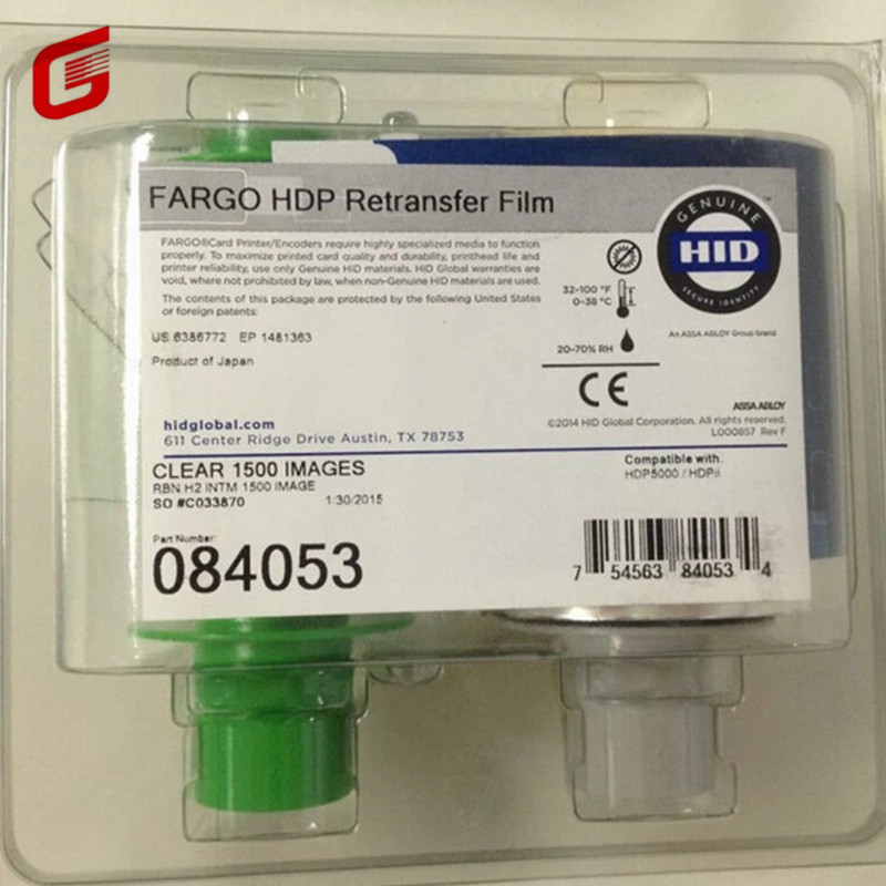 Original HDP5000 YMCK Color Ribbon 84051 for Fargo HDP 5000 ID Card Printer Versatile