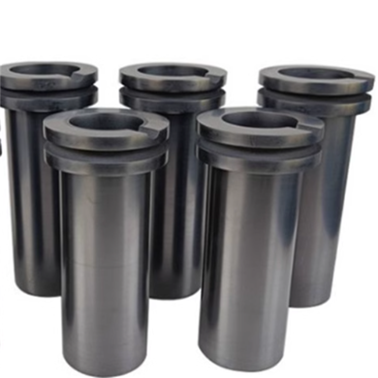 Sales Graphite Crucible for Gold Silver Ingot Casting 1-5KG Durable Melting Crucible