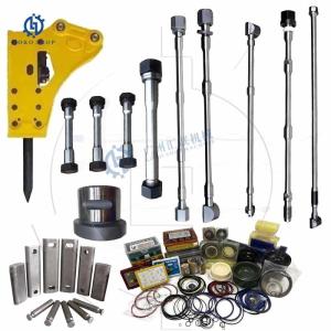 China Hanwoo RHB325 RHB302 RHB303 RHB322 Rock Breaker Through Bolts For Hydraulic Hammer Spare Parts factory