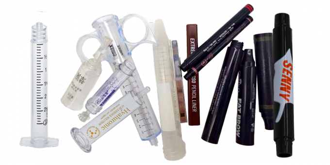 Mascara Bottle 2 Color Screen Printing Machine Without Mechanical Or Optical Register 0