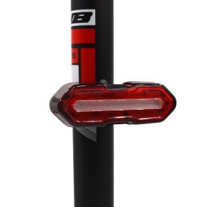 China LED Waterproof Usb Rechargeable Bicycle Tail Light Mountain Smart Bicycle Tail Light 42.3g factory