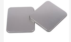 China Moisture Proof Rectangular Candy Tins 0.25mm Airtight Tin Container factory