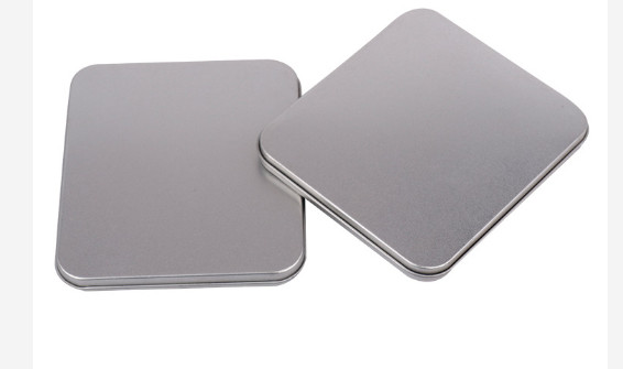 China PMS Small Rectangular Tin Containers 0.32mm Empty Tin Box factory