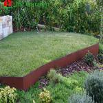 Natural Rusty Metal Garden Lawn Edging Corten Steel Decorative Landscape Border