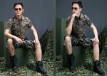 Comfortable Army Military Uniforms , Polyester Military Camouflage Clothing