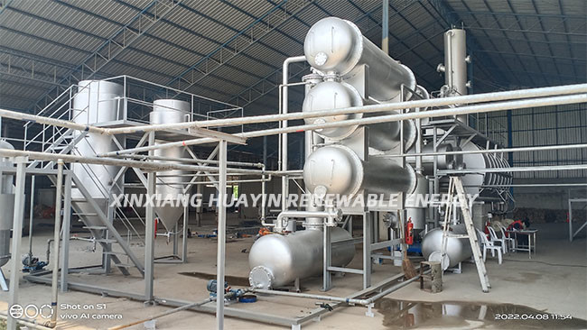 Environmentally Friendly CE Diesel From Plastic Waste