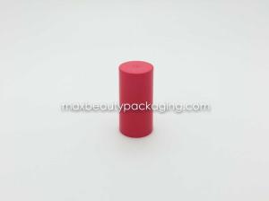 China N1004C nail polish cap nail polish packaging plastic cap UV red coating finish round cap flat brush factory