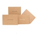 Brown Collapsable Kraft Indestructo Mailers Shoe Box 6x4x2 For Clothing