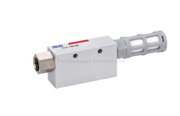 Aluminum Alloy Vacuum Component , Vacuum Ejector With Dia 0.5 / 1.0 / 3.0 Brass