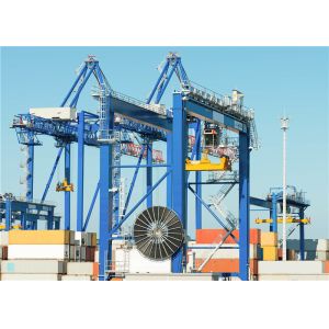 Lifting Equipment RMG Rail Traveling Type Container Gantry Crane For Shipyard