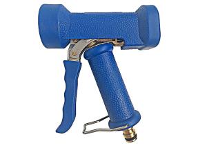 China Versatile Brass Blue Washing Gun , For Water Spray with Click Quick Release Coupling Inlet factory