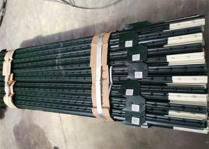 China L8' 18 Holes Steel Fence T Post Canada Standard Studded T Post factory