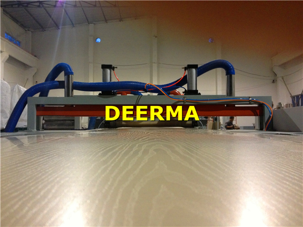 Double Screw WPC Board Extrusion Line 180kw Foam Board Production Line Customized