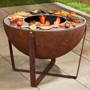 China 1200mm Dia Charcoal Buring Outdoor Cooking Grills CE Approval factory