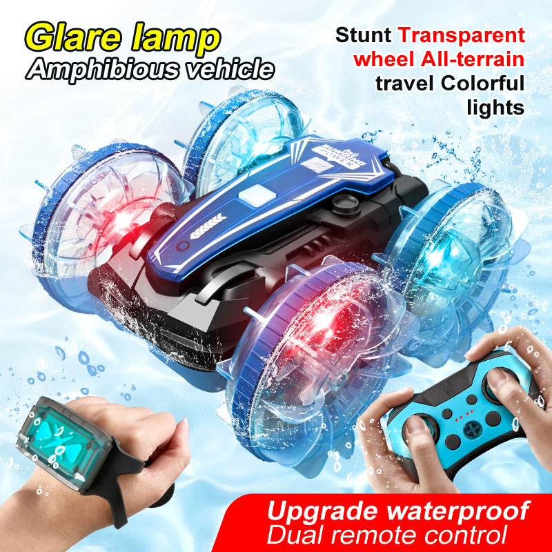 State of Assembly Ready-to-Go RC Vehicle for Boys Waterproof Stunt Gesture Sensing