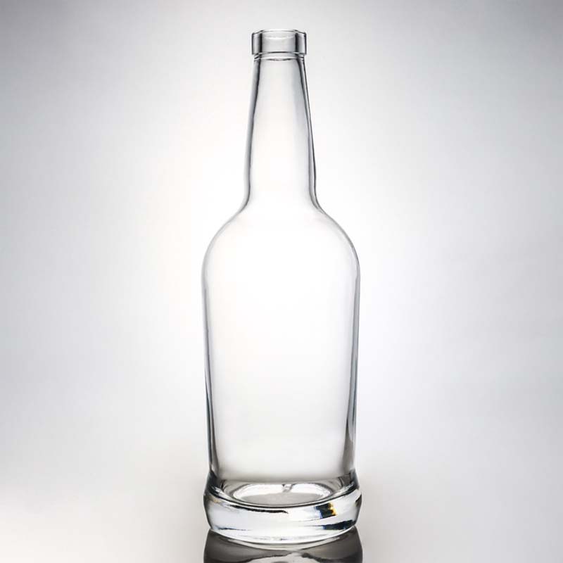 Clear or Customized 700ml Glass Bottle for Liquor Rum Vodka Whisky Tequila and Gin