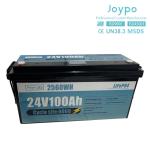 24V RV Lithium Battery 100Ah 200Ah 300Ah LiFePO4 Deep Cycle Batteries