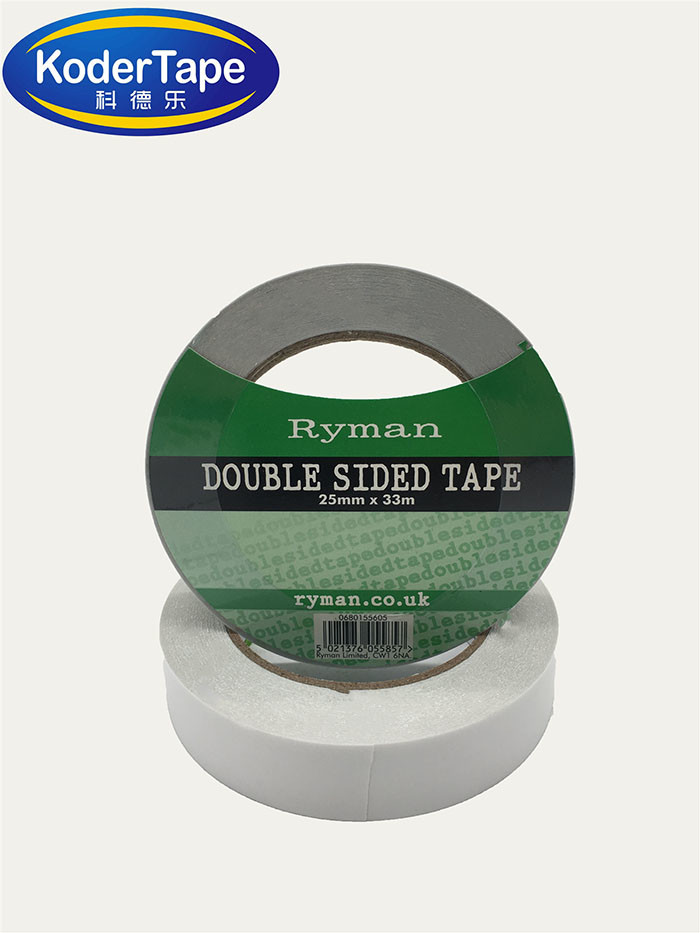 Waterproof Double Sided Tape , Adhesive BOPP Tape 60mic to 120mic Thickness