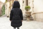 Bilemi Detachable Cap Black Red Gray Down Jacket Baby Girl Parka Kids Winter
