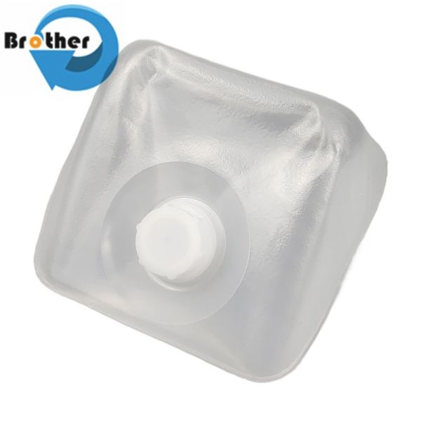 China Semi Collapsible Jerry Can 10 Liters LDPE Plastic Cubitainer 10L factory