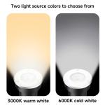 IP67 Outdoor Light Warm White COB Underground Light Round Shape Inground Light