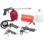 5PCS Kit Air Compressor Accessories Spray Gun Inflator Air Blow Gun Hose Spray
