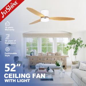 China 1stshine 52 Inches LED Ceiling Fan with Light and Remote Control Home Office Lightin factory