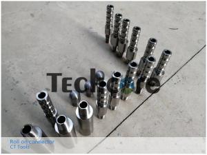 China AMMT Pin Coil Tubing Connector / Alloy Steel CT Thread Connector Easy Installed factory