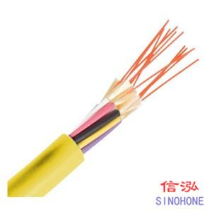 China Reliability Miniature Indoor Fiber Optic Cable For Telecommunication Equipment factory