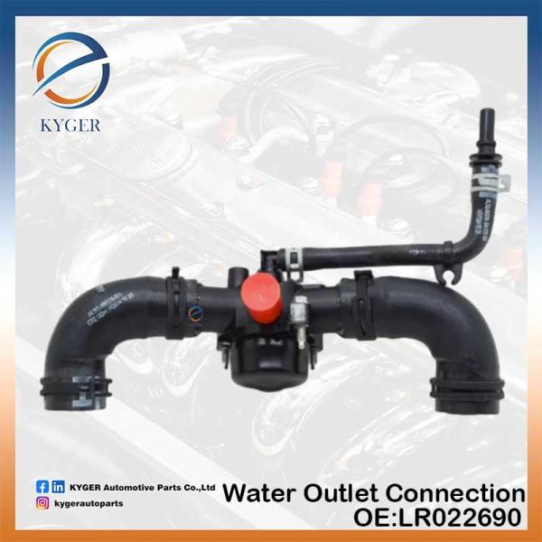 Auto Parts LR022690 Water Outlet Connection Hose Water Pipe for Land Rover Range