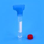 Clear Red Durable Saliva Collection Kits Sample Dna Saliva Kit