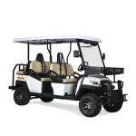 4+2 Seats Golf Car Hunting Car Battery Powered With Frount Basket For Golf