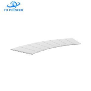 China Stainless Steel Conveyor Chain Plate With Nylon Strength For Sideflex Conveying factory